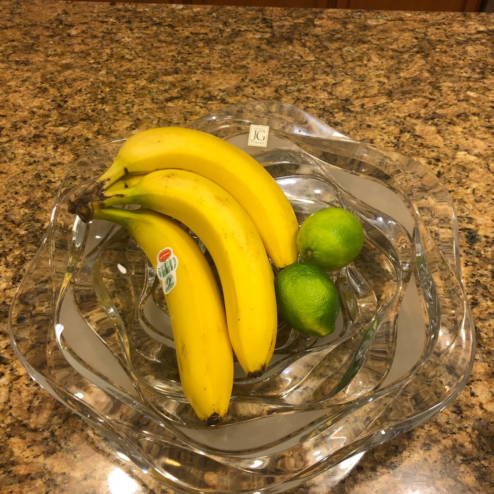 Crystal serving dish - Picture 2 of 2